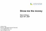 Show me the money