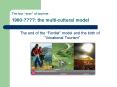 The four eras of tourism 1980: the multicultural model PowerPoint PPT Presentation