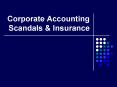 Corporate Accounting Scandals PowerPoint PPT Presentation
