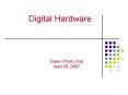 Digital Hardware PowerPoint PPT Presentation