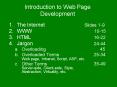 Introduction to Web Page Development PowerPoint PPT Presentation