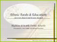 Ethnic Foods PowerPoint PPT Presentation