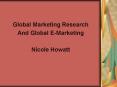 Global Marketing Research PowerPoint PPT Presentation