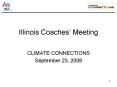 Illinois Coaches Meeting PowerPoint PPT Presentation
