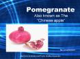 Pomegranate PowerPoint PPT Presentation