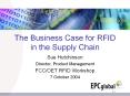 The Business Case for RFID in the Supply Chain PowerPoint PPT Presentation
