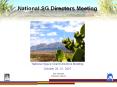 National SG Directors Meeting PowerPoint PPT Presentation