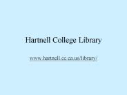 Hartnell College Library
