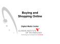 Buying and Shopping Online PowerPoint PPT Presentation