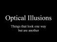 Optical Illusions PowerPoint PPT Presentation