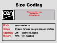 Size Coding PowerPoint PPT Presentation