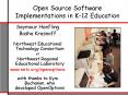 Open Source Software Implementations in K-12 Education PowerPoint PPT Presentation