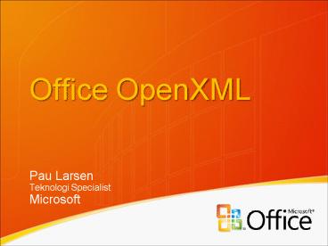 presentation player overlay