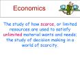 Economics PowerPoint PPT Presentation