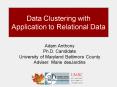 Data Clustering with Application to Relational Data PowerPoint PPT Presentation