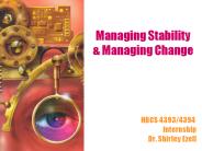Managing Stability
