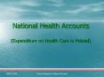 National Health Accounts (Expenditure on Health Care in Poland) PowerPoint PPT Presentation