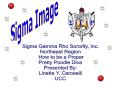 Sigma Image