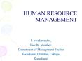 HUMAN RESOURCE MANAGEMENT PowerPoint PPT Presentation