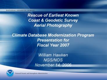 Rescue of Earliest Known Coast