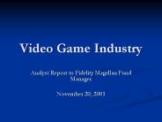 Video Game Industry