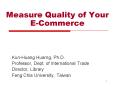 Measure Quality of Your ECommerce PowerPoint PPT Presentation