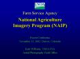 Farm Service Agency National Agriculture Imagery Program NAIP PowerPoint PPT Presentation