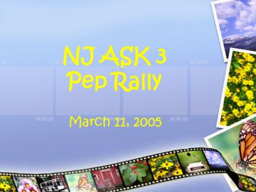 NJ ASK 3 Pep Rally