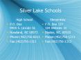 Silver Lake Schools PowerPoint PPT Presentation