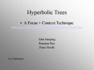 Hyperbolic Trees