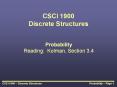 CSCI 1900 Discrete Structures PowerPoint PPT Presentation