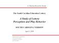 The South Carolina Education Lottery A Study of Lottery Perception and Play Behavior SOUTH CAROLINA PowerPoint PPT Presentation
