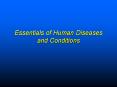 Essentials of Human Diseases and Conditions PowerPoint PPT Presentation