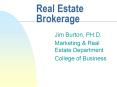 Real Estate Brokerage PowerPoint PPT Presentation