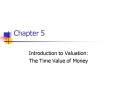 Introduction to Valuation: PowerPoint PPT Presentation