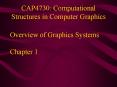 CAP4730: Computational Structures in Computer Graphics PowerPoint PPT Presentation
