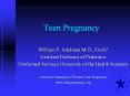 Teen Pregnancy PowerPoint PPT Presentation