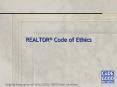 REALTOR Code of Ethics PowerPoint PPT Presentation