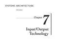 Chapter 7: Input/Output Technology PowerPoint PPT Presentation
