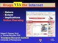 Drugs and the Internet PowerPoint PPT Presentation