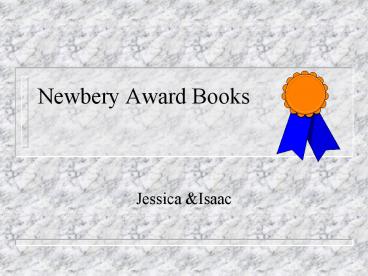 Newbery Award Books