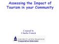 Assessing the Impact of Tourism in your Community PowerPoint PPT Presentation