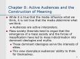 Chapter 8: Active Audiences and the Construction of Meaning PowerPoint PPT Presentation