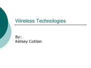 Wireless Technologies