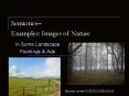 Semiotics Examples: Images of Nature PowerPoint PPT Presentation