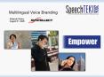 Multilingual Voice Branding PowerPoint PPT Presentation