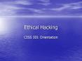 Ethical Hacking PowerPoint PPT Presentation