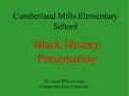 Cumberland Mills Elementary School PowerPoint PPT Presentation