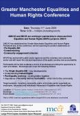 Greater Manchester Equalities and Human Rights Conference PowerPoint PPT Presentation