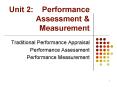 Unit 2: Performance Assessment PowerPoint PPT Presentation
